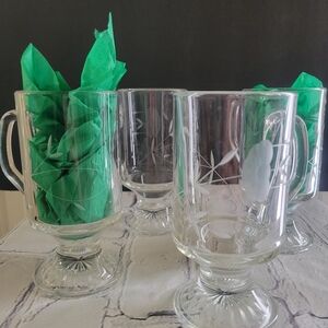 Vintage Princess House Heritage Irish Mugs